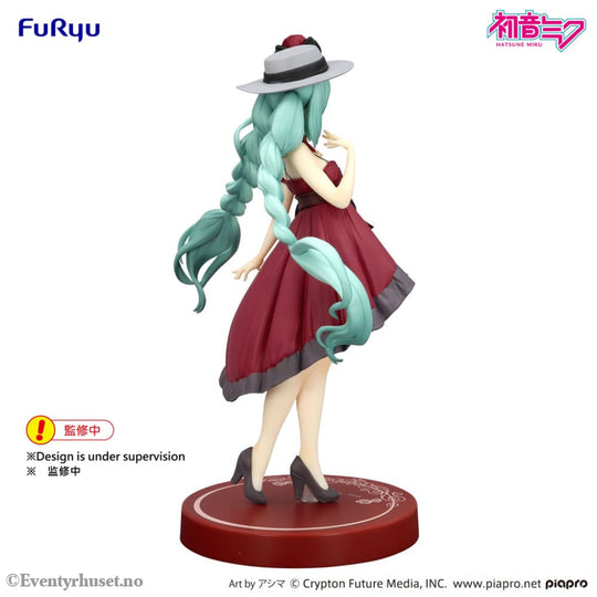 Hatsune Miku Trio-Try-iT PVC Statue Hatsune Miku Outing Dress Red Color Ver. 19 cm Manga & Anime