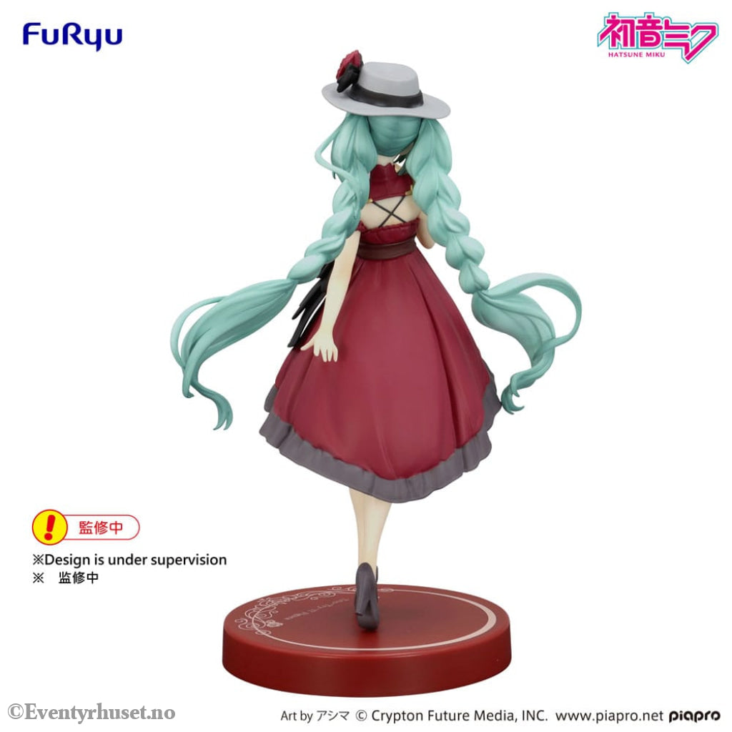 Hatsune Miku Trio-Try-iT PVC Statue Hatsune Miku Outing Dress Red Color Ver. 19 cm Manga & Anime