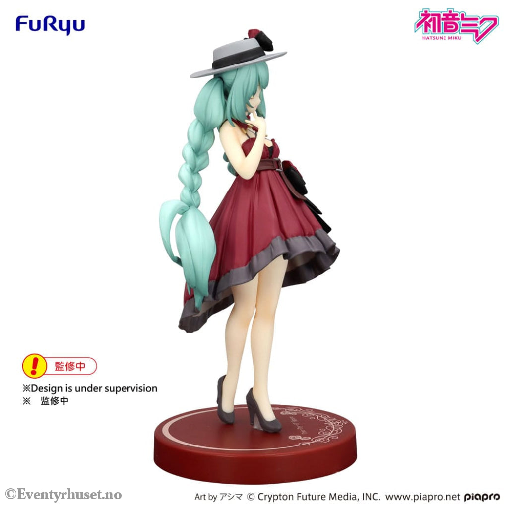 Hatsune Miku Trio-Try-iT PVC Statue Hatsune Miku Outing Dress Red Color Ver. 19 cm Manga & Anime