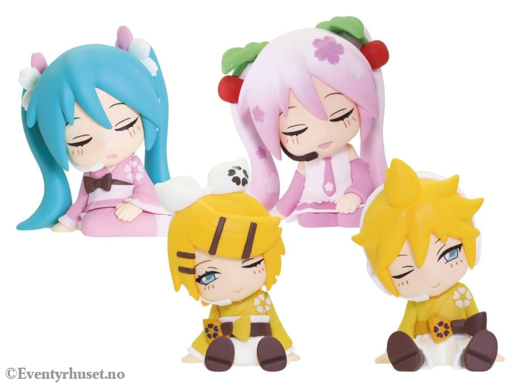 Hatsune Miku Twinchees Mini Figures Lil’ Sleepers Wave 3 5 cm Blind Pack Display (24) Collectibles