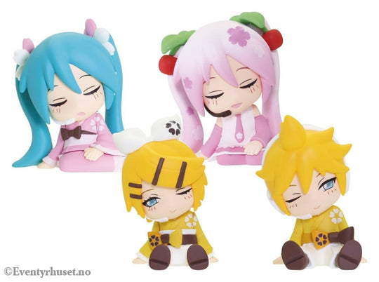 Hatsune Miku Twinchees Mini Figures Lil’ Sleepers Wave 3 5 cm Blind Pack Display (24) Collectibles