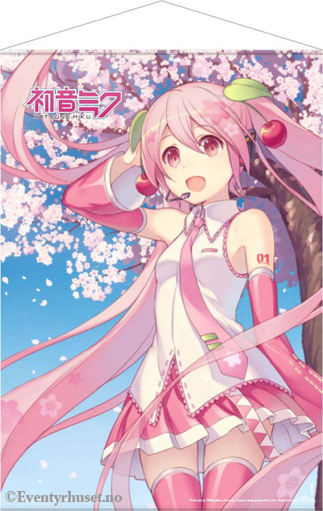 Hatsune Miku Wallscroll Cherry Blossom 50 x 70 cm Manga & Anime