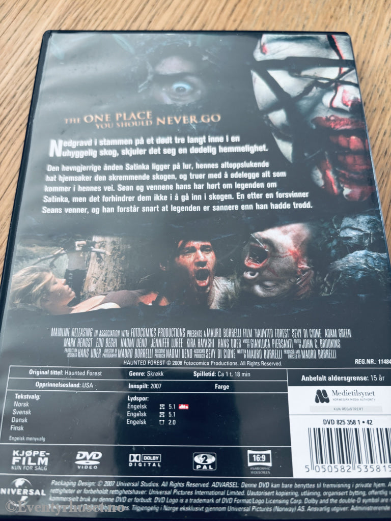 Haunted Forest (2007). DVD.