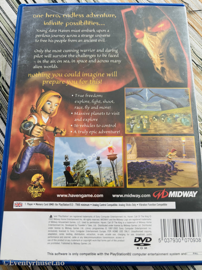 Haven: Call of the King. PS2-spill