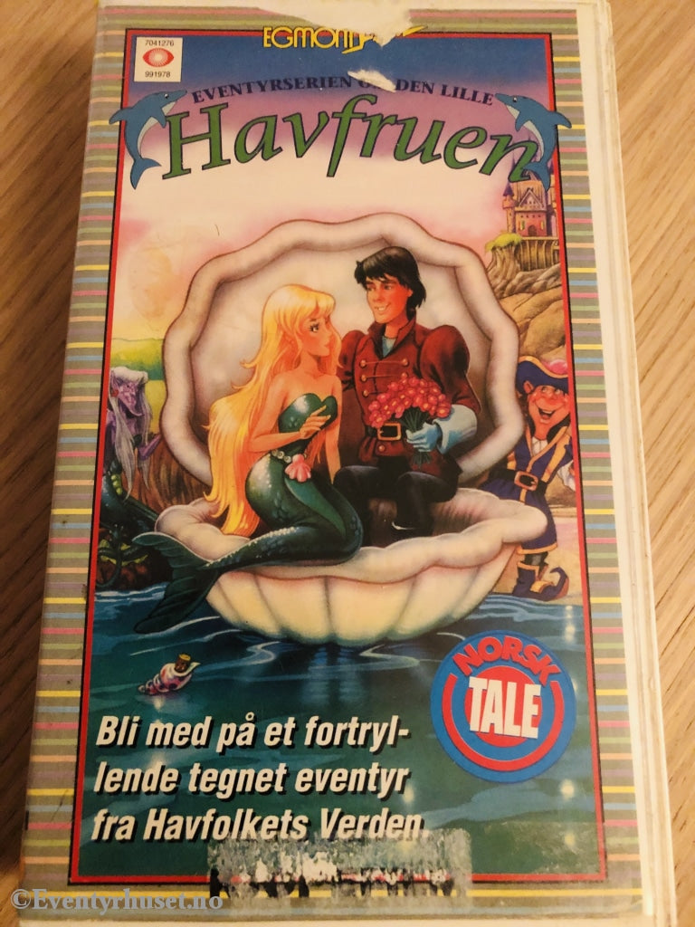 Havfruen. 1989. Vhs. Vhs