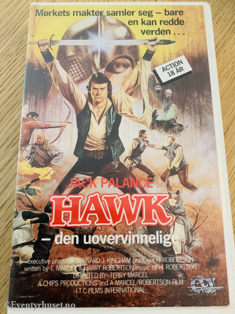 Hawk - Den Uovervinnelige. 1980. Vhs Big Box.