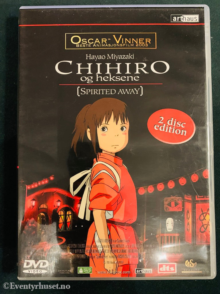 Hayao Miyazaki. 2001. Chihiro Og Heksene. Dvd. Dvd