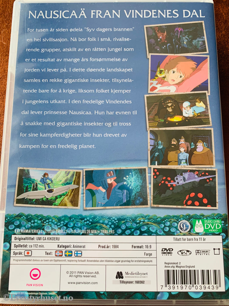 Hayao Miyazaki´s Nausicaä. Dvd. Dvd