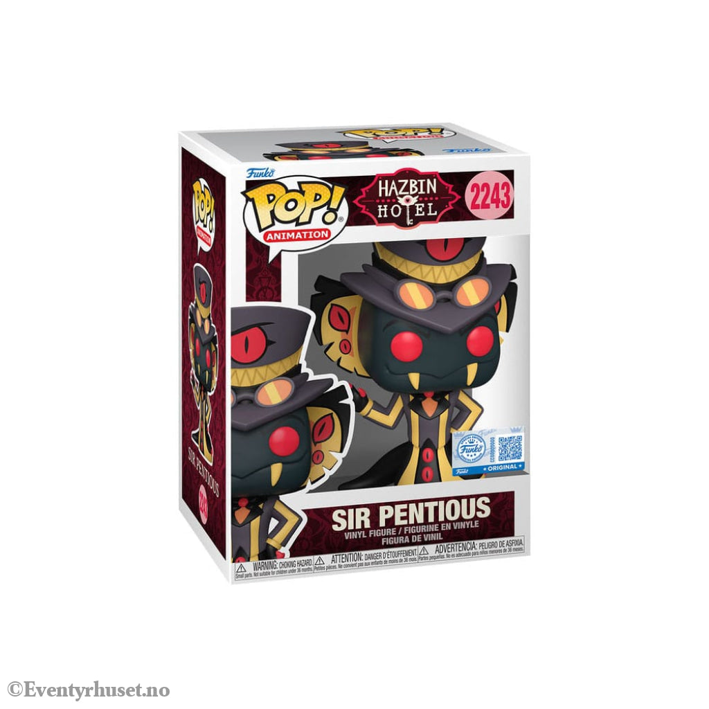 Hazbin Hotel POP! Animation Vinyl Figures Sir Pentious with Chase 9 cm Assortment (6) Manga & Anime