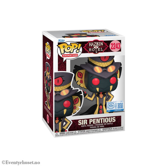 Hazbin Hotel POP! Animation Vinyl Figures Sir Pentious with Chase 9 cm Assortment (6) Manga & Anime