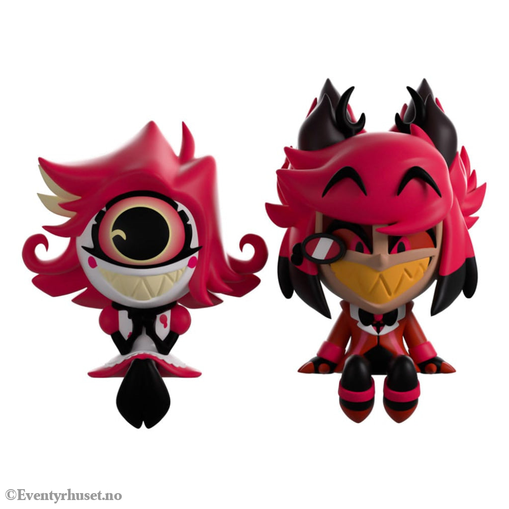 Hazbin Hotel Vinyl Figures Alastor & Niffty Monitor Buddiez Collectibles