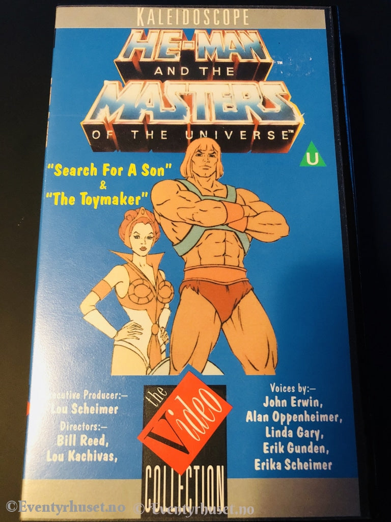 He-Man And The Masters Of The Universe (Motu). 1984. Vhs. Engelsk Tale. Vhs