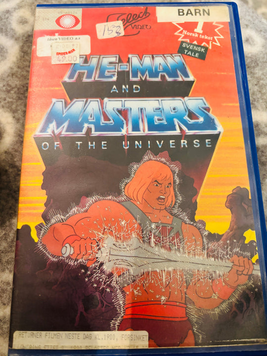 He-Man and The Masters of The Universe (MOTU). Vol. 1. 1983. VHS Big Box. VHS Big Box