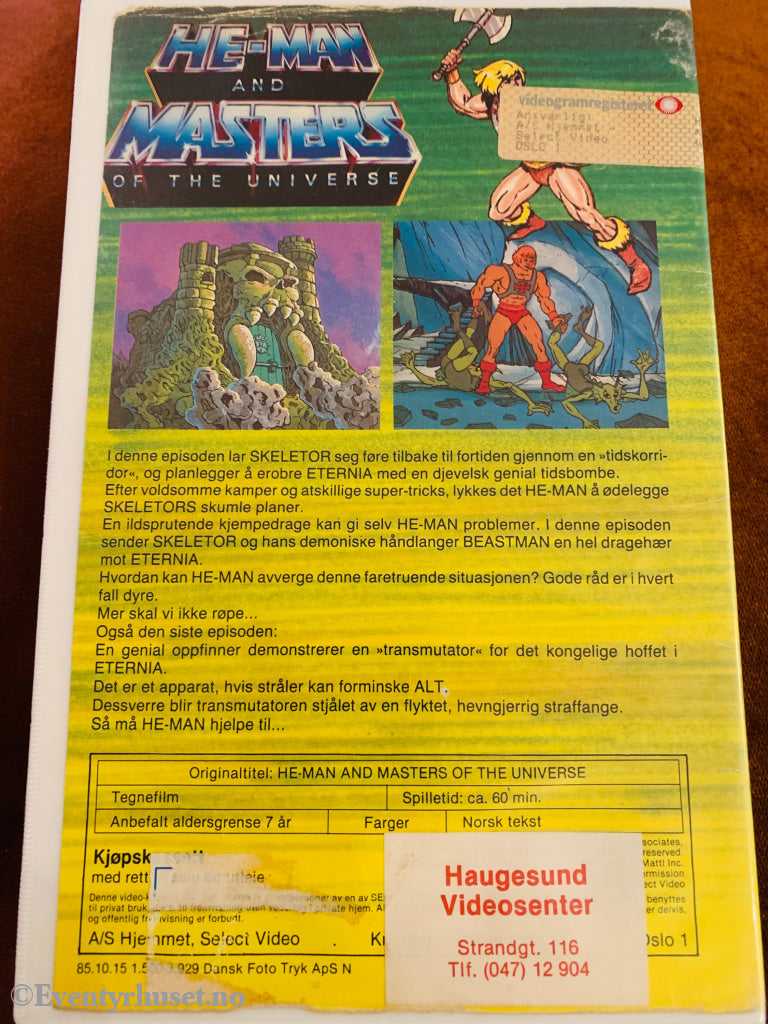 He-Man and the Masters of the Universe. Vol. 2. VHS Big Box.