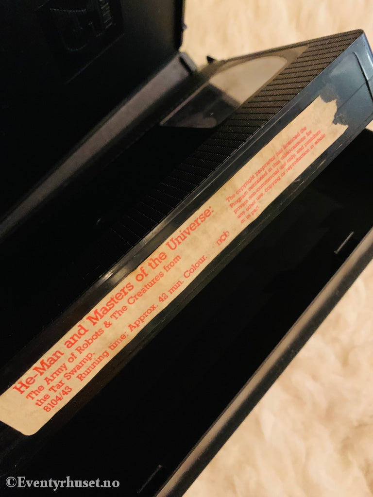 He-Man Og Masters Of The Universe (Motu). 1986. Vhs. Vhs
