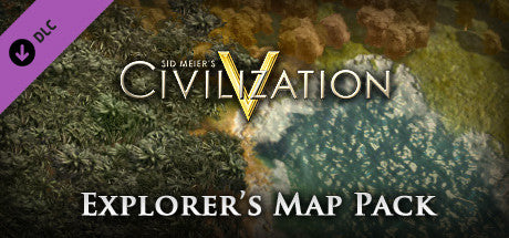 Sid Meier's Civilization V - Explorer's Map Pack DLC Steam CD Key