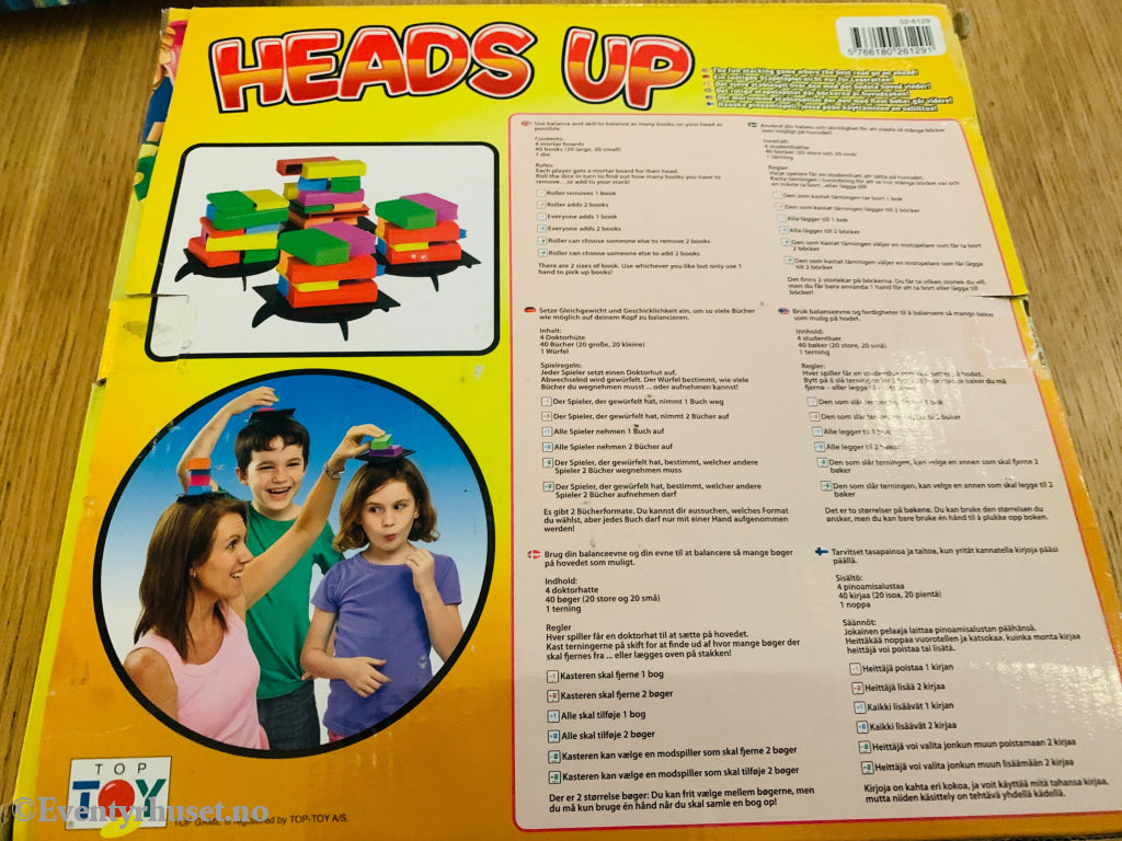 Heads Up. 2015. Brettspill.