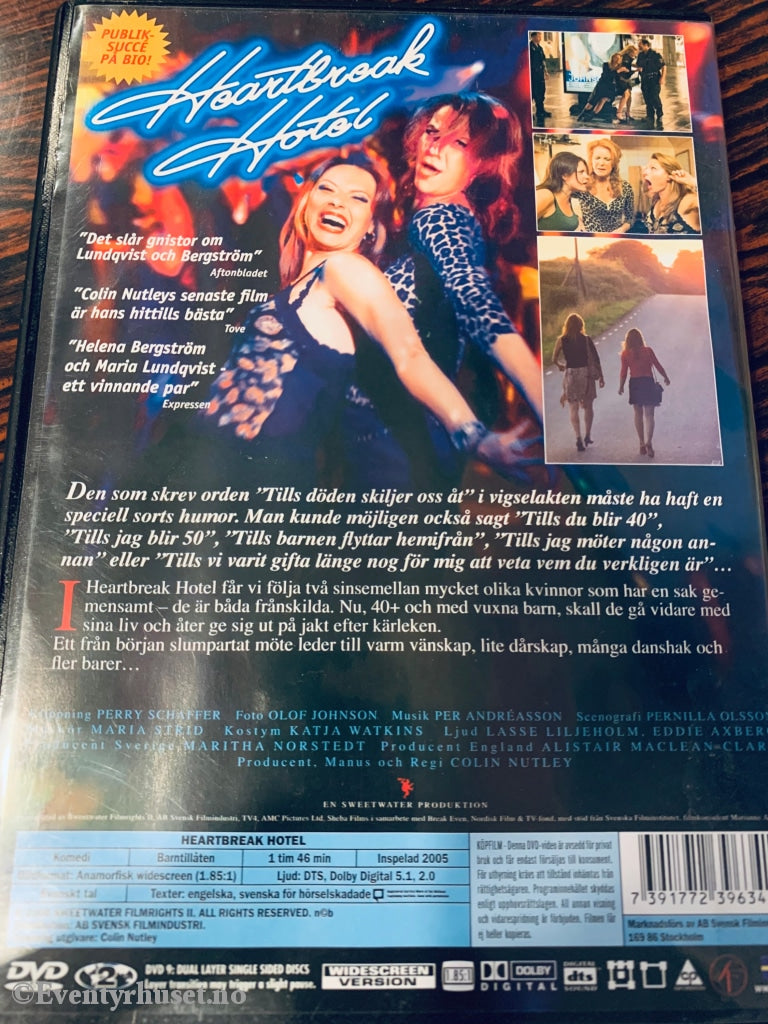 Heartbreak Hotel. 2005. Dvd. Dvd