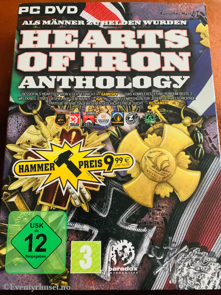 Hearts Of Iron Anthology. Pc-Spill. Pc Spill