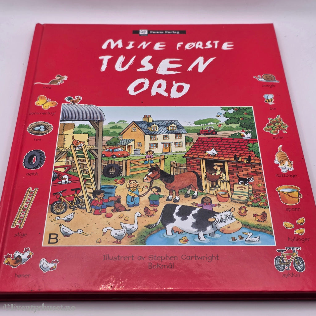 Heather Amery, 1994, Mine første tusen ord. Bok.