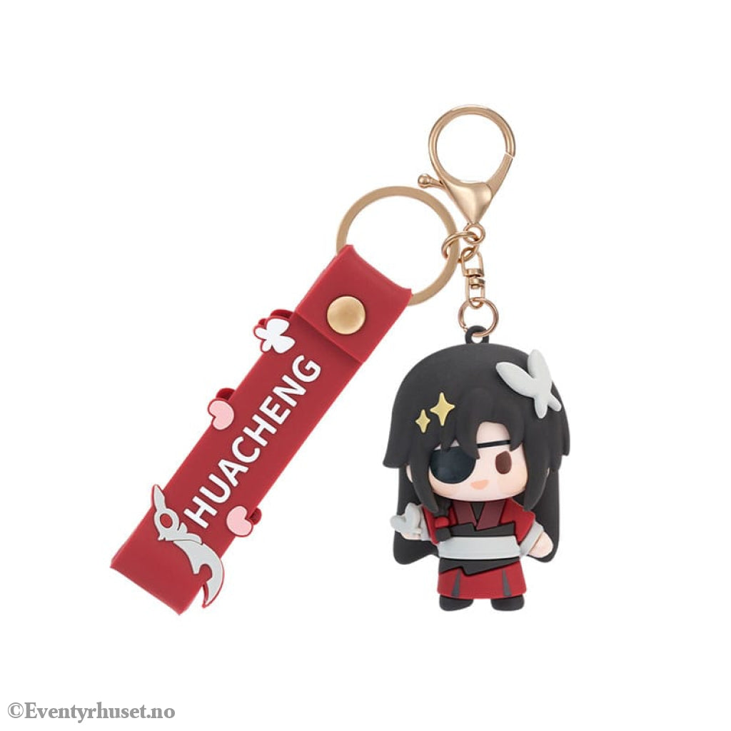 Heaven Official´s Blessing Rubber Keychain Hua Cheng 6 cm Fashion & Accessories