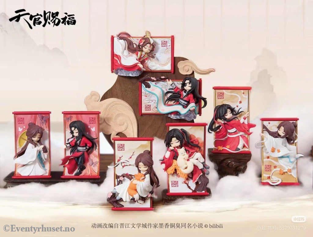 Heaven Official’s Blessing Mini Figures Gong Fu Jing Juan Series 13 cm Blind Box Display (8) Manga & Anime