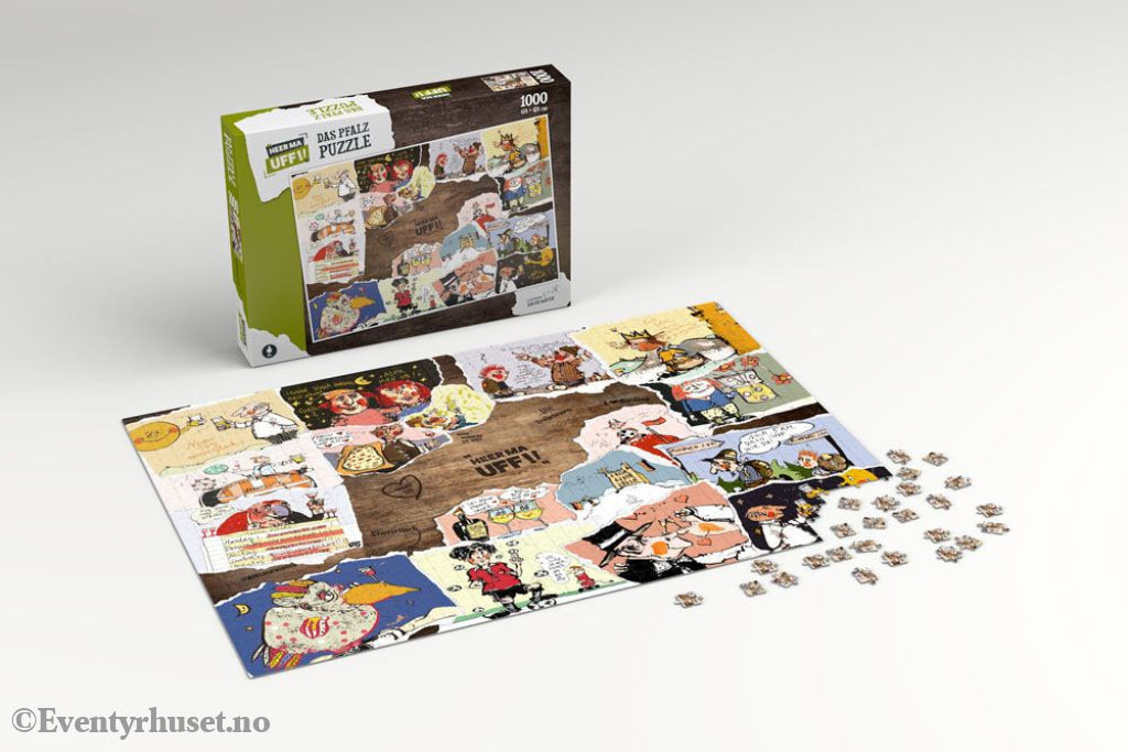 Heer Ma Uff!! - Das Pfalzpuzzle - Jigsaw Puzzle (1000 pieces) Games