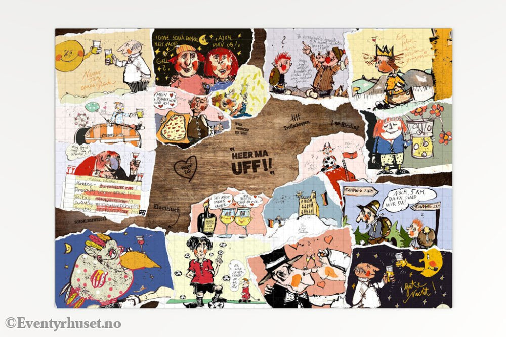 Heer Ma Uff!! - Das Pfalzpuzzle - Jigsaw Puzzle (1000 pieces) Games