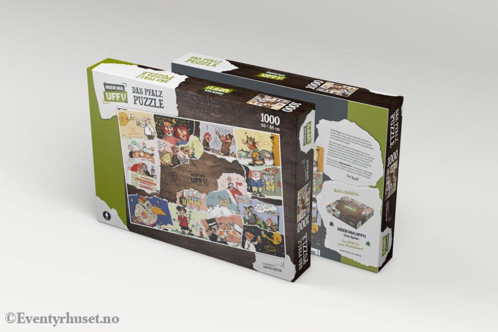Heer Ma Uff!! - Das Pfalzpuzzle - Jigsaw Puzzle (1000 pieces) Games