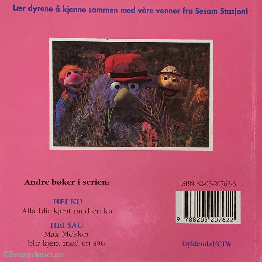 Hei Høne - Bjarne Betjent Blir Kjent Med En Høne. 1992 (Sesam Stasjon). Fortelling