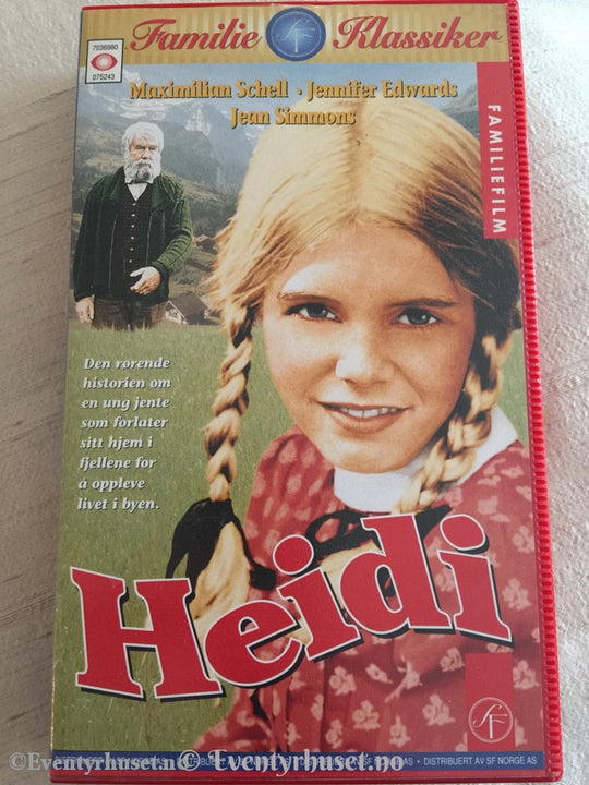Heidi. 1968. Vhs. Vhs