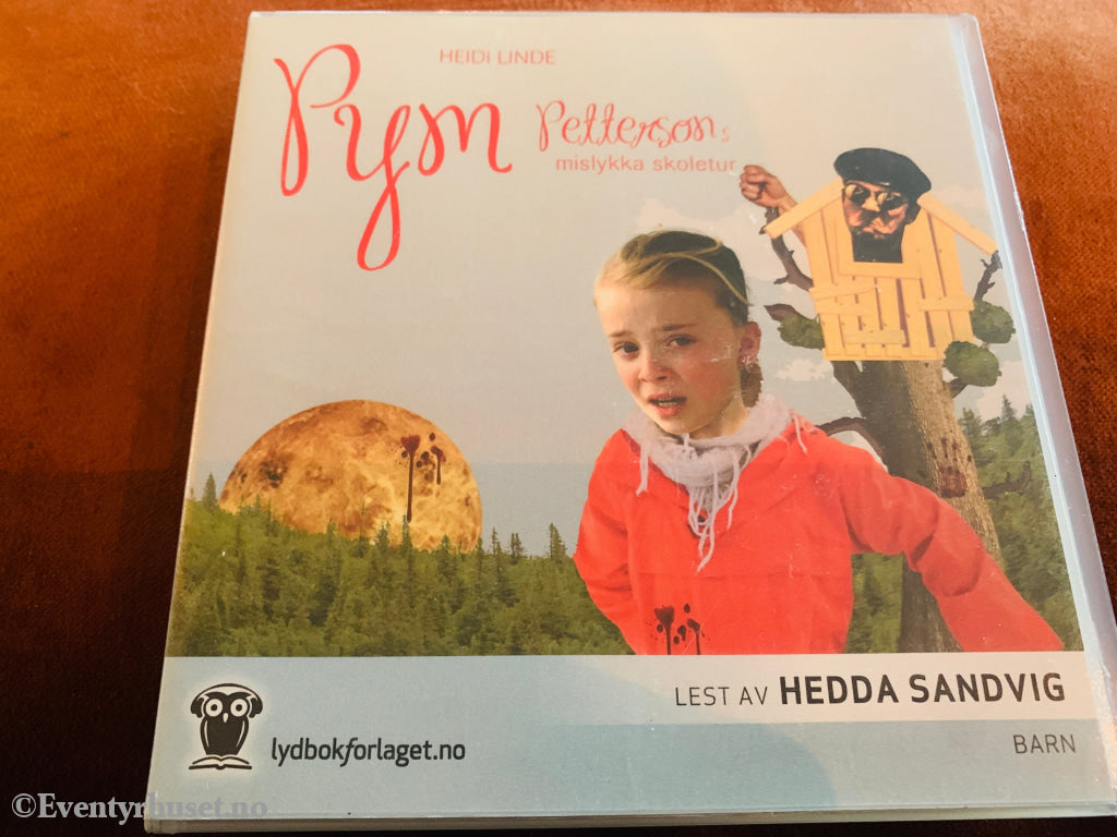 Heidi Linde. Pym Pettersons mislykka skoletur. 2012. Lydbok på CD.