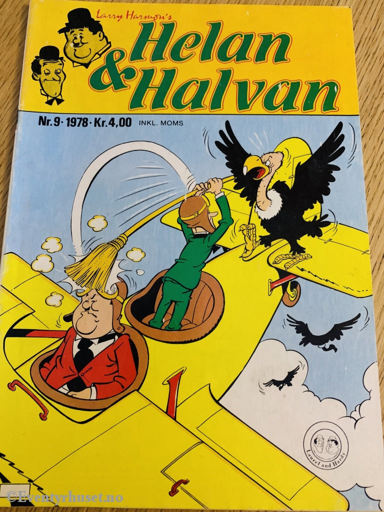 Helan & Halvan. 1978/09. Tegneserieblad