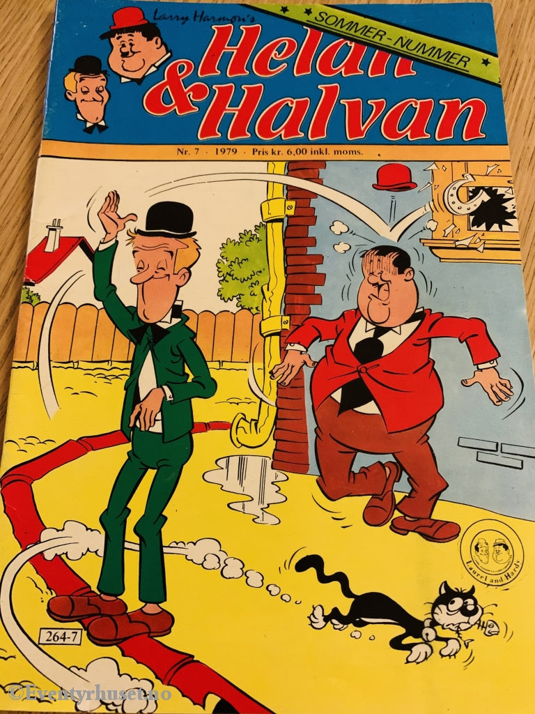 Helan & Halvan. 1979/07. Tegneserieblad