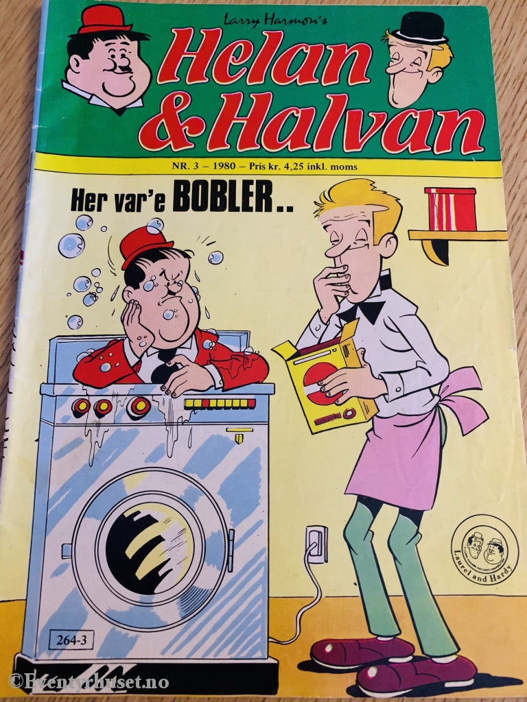 Helan & Halvan. 1980/03. Tegneserieblad