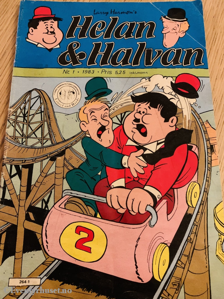 Helan & Halvan. 1983/01. Tegneserieblad