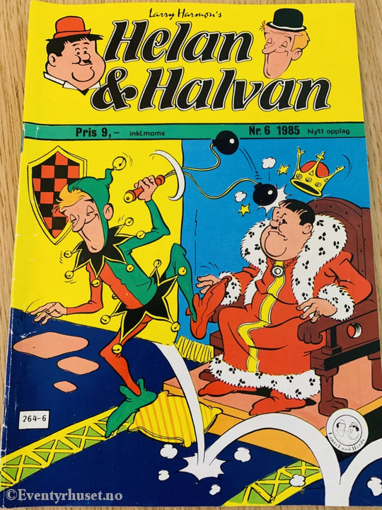 Helan & Halvan. 06/1985. Tegneserieblad