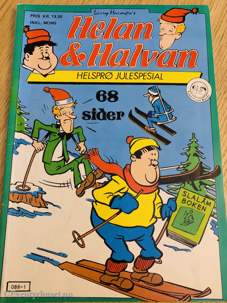 Helan & Halvan - Helsprø Julespesial. Tegneserieblad
