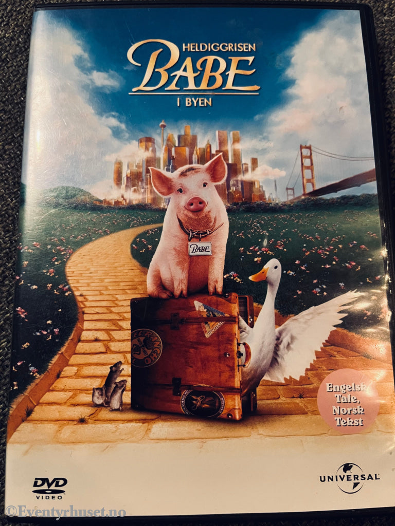 Heldiggrisen Babe I Byen. 1998. Dvd. Dvd