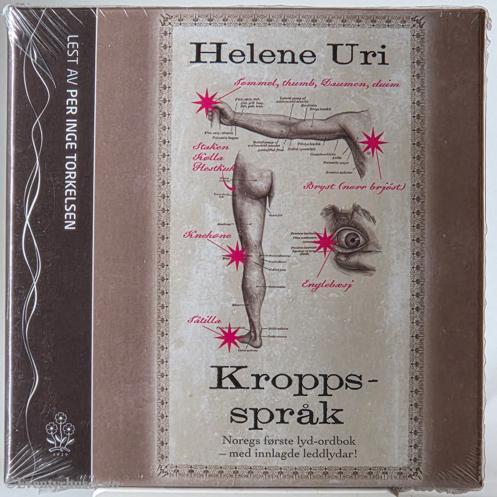 Helene Uri (2006). Kroppsspråk. Lydbok på CD. Ny i plast!
