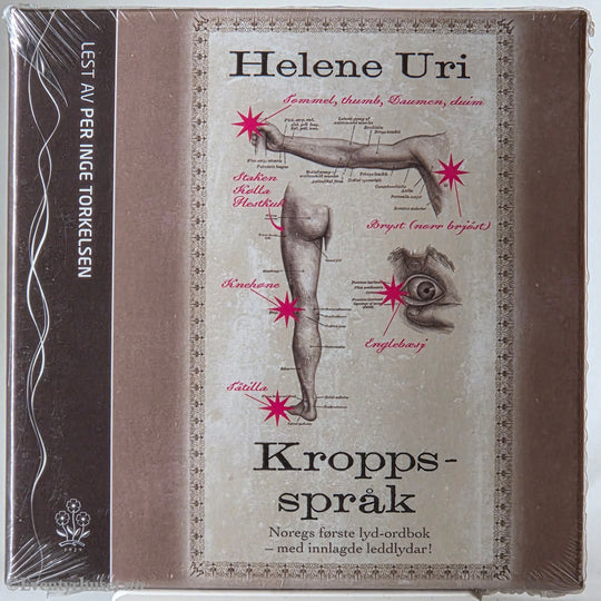 Helene Uri (2006). Kroppsspråk. Lydbok på CD. Ny i plast!