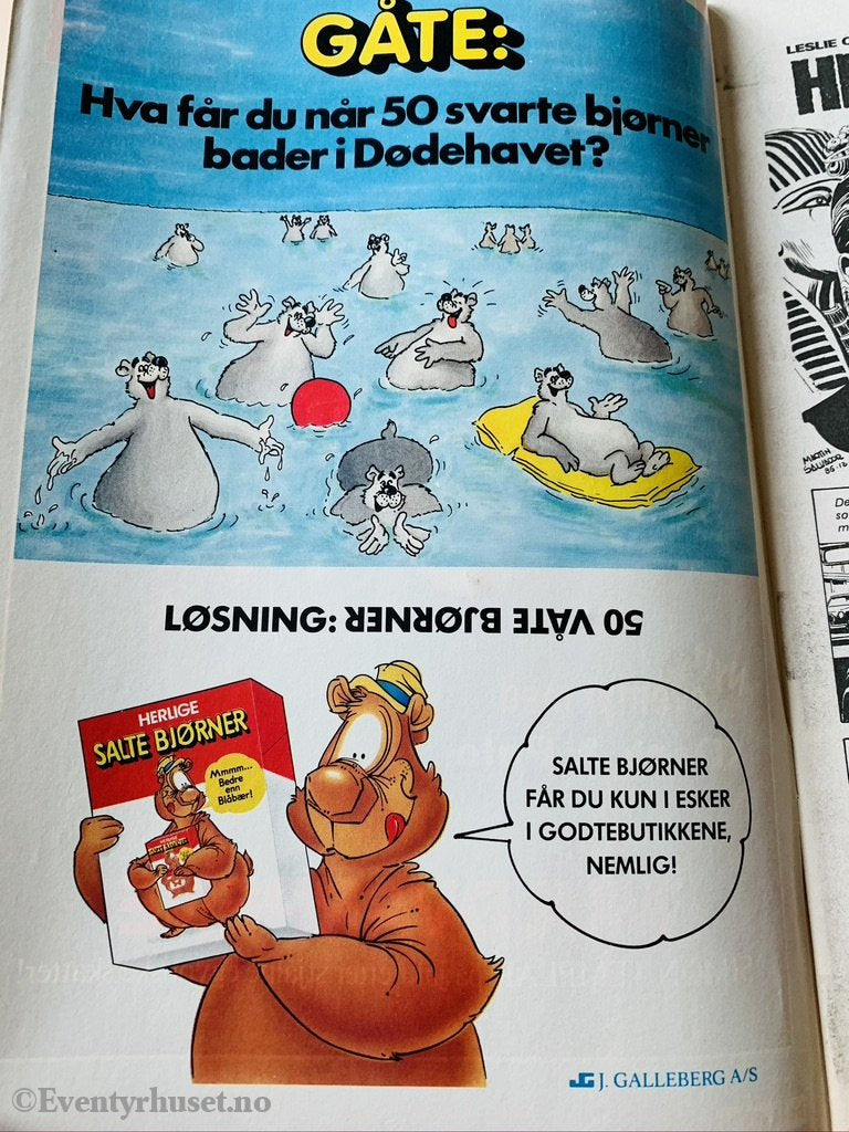 Helgenen. 1988/04. Tegneserieblad