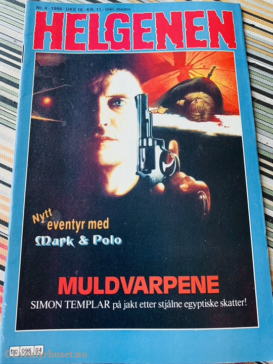 Helgenen. 1988/04. Tegneserieblad