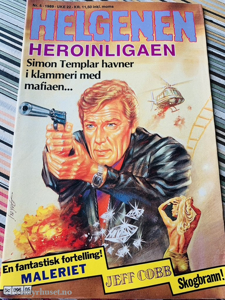 Helgenen. 1989/05. Tegneserieblad