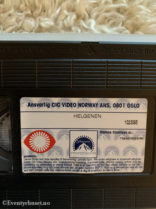 Helgenen. 1997. Vhs. Vhs