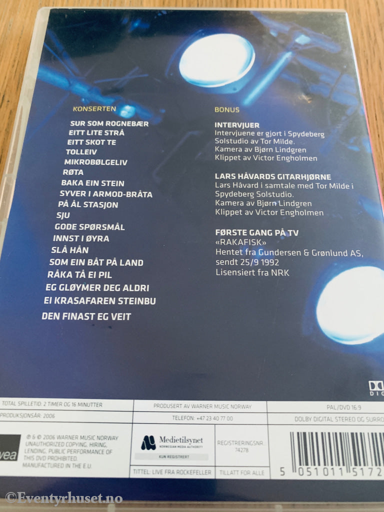 Hellbillies: Live fra Rockefeller 25.11.05 (2006). DVD