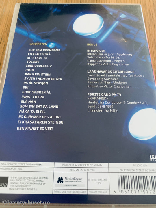 Hellbillies: Live fra Rockefeller 25.11.05 (2006). DVD