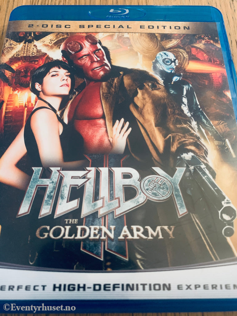 Hellboy II: The Golden Army (2008). Blu-Ray.