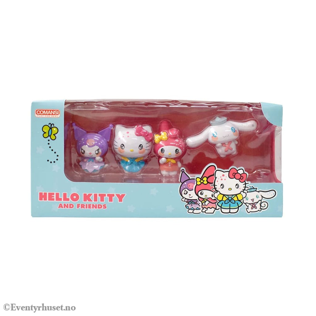 Hello Kitty and Friend Gift Box Set Mini Figures Hello Kitty (4) Collectibles