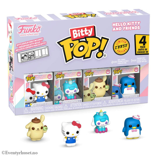 Hello Kitty and Friends Bitty POP! Vinyl Figure 4-Pack Series 1 2 cm Collectibles